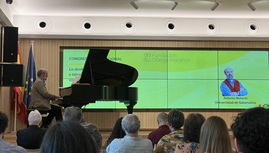Música y escena en el Congreso sobre La deshumanización del arte